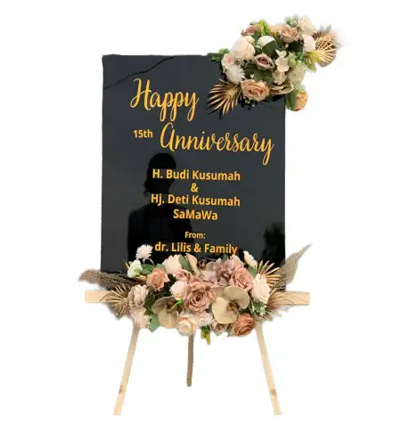 Papan Bunga Akrilik Baturanjang